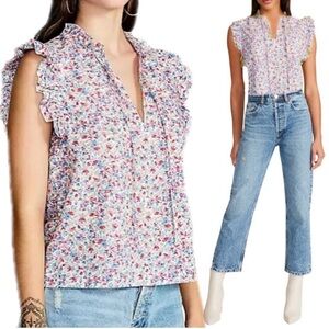 Womens Valle Flutter Sleeve Printed floral
Top BB Dakota